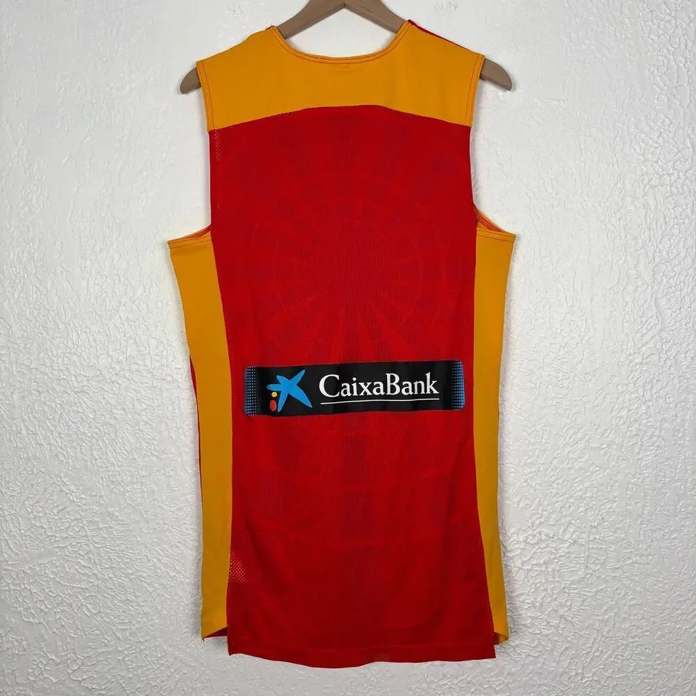 Nike Men's Espana Spain Basketball Jersey 606305-600 Size Small